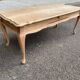 Renovated Louis XV style coffee table in solid oak from the 1960s.