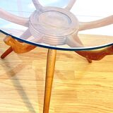 Carlo De Cali, "Ragno" (Spider) coffee table, Italy, 1950s