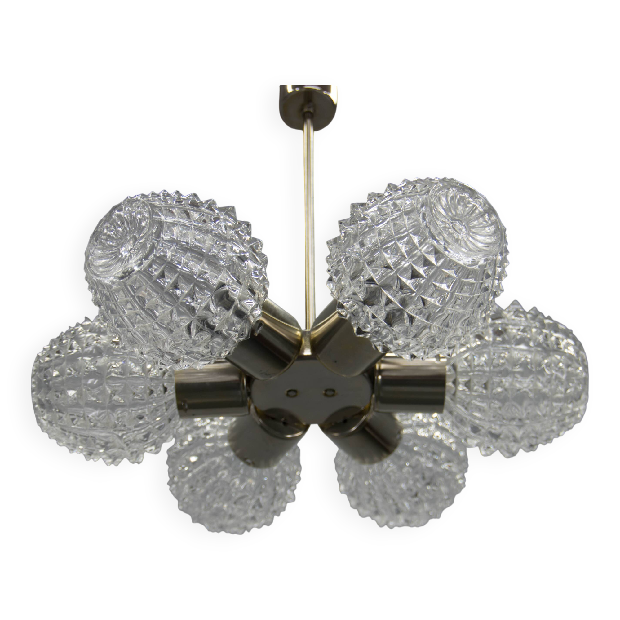 Mid-Century Chandelier by Kamenicky Senov, 1970s