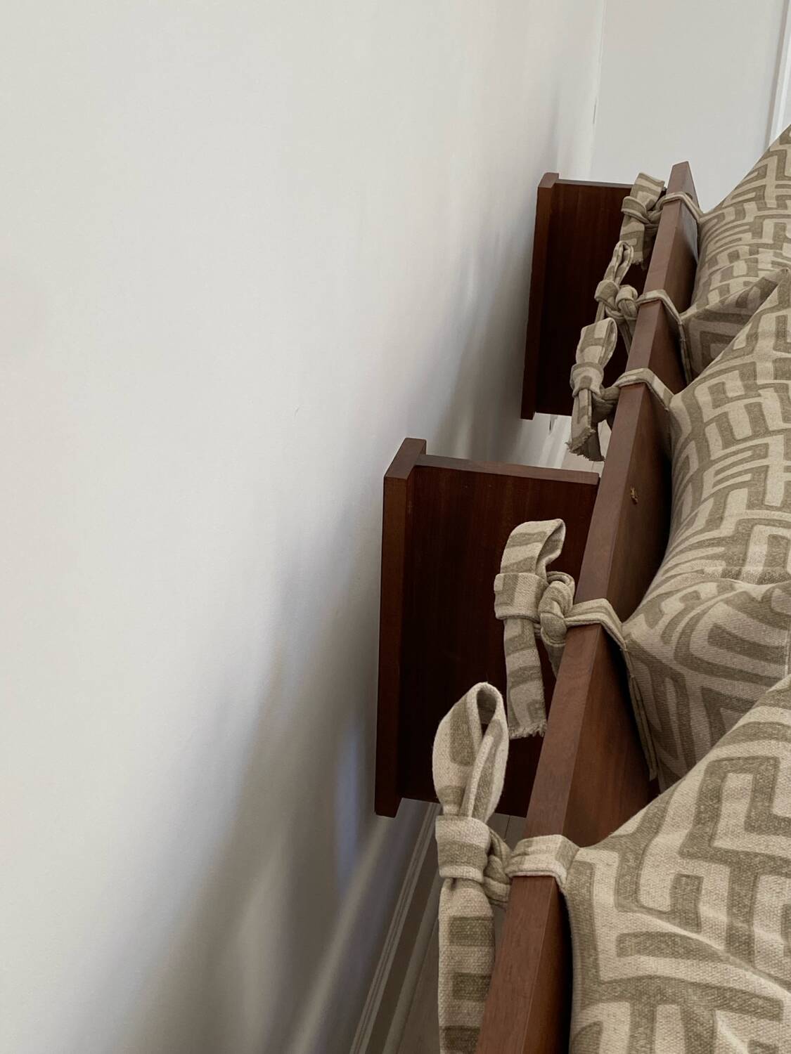 Banquette murale années 1970