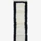 Tapis Corridor Blanc et Noir - 193 x 54 cm