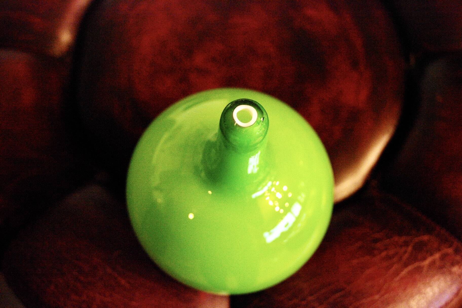 Vintage Scandinavian blown glass carafe 1970