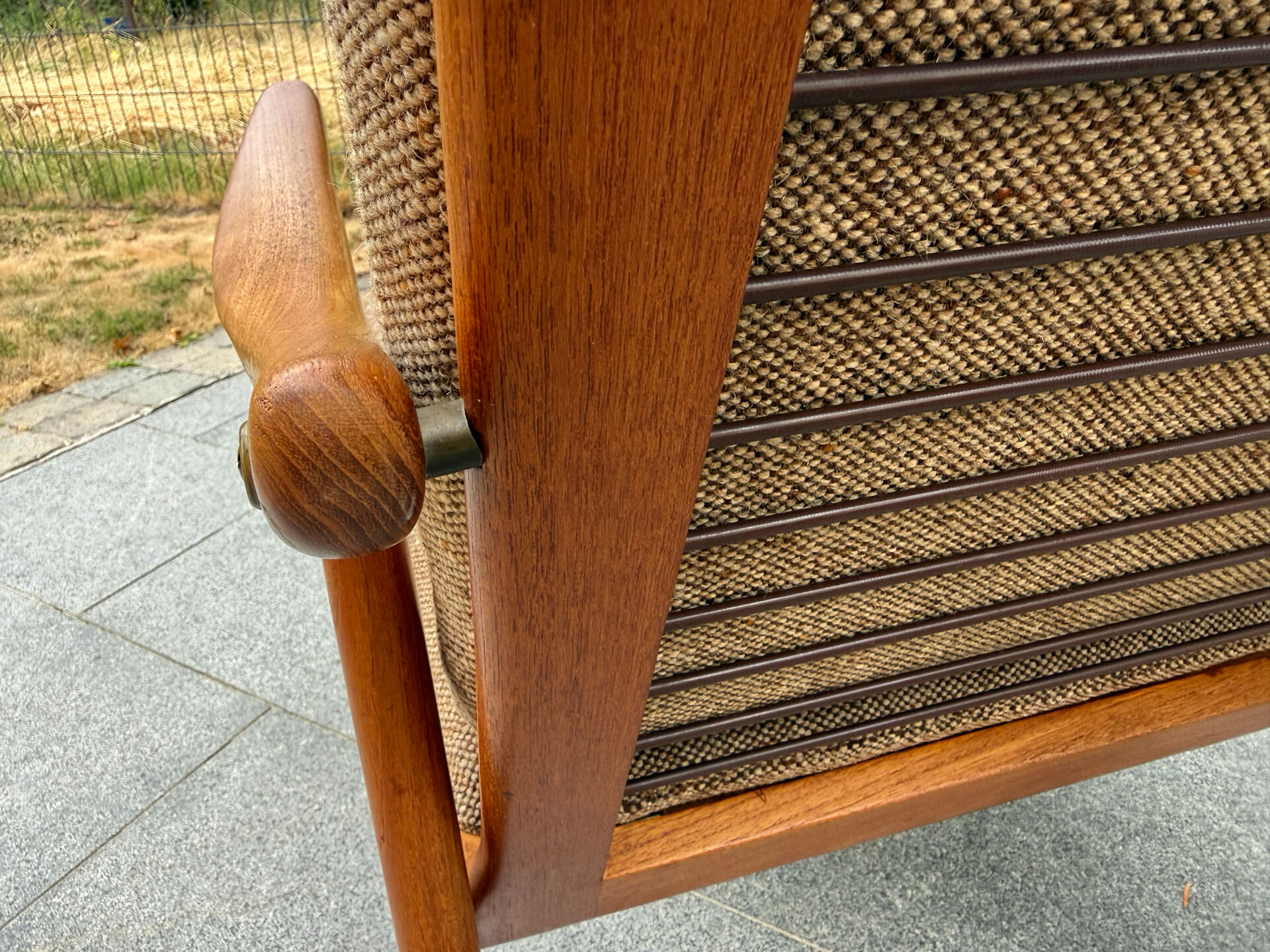 2 Scandinavian armchairs Fredrik Kayser 1960