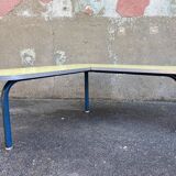 Charming formica kindergarten corner bench,