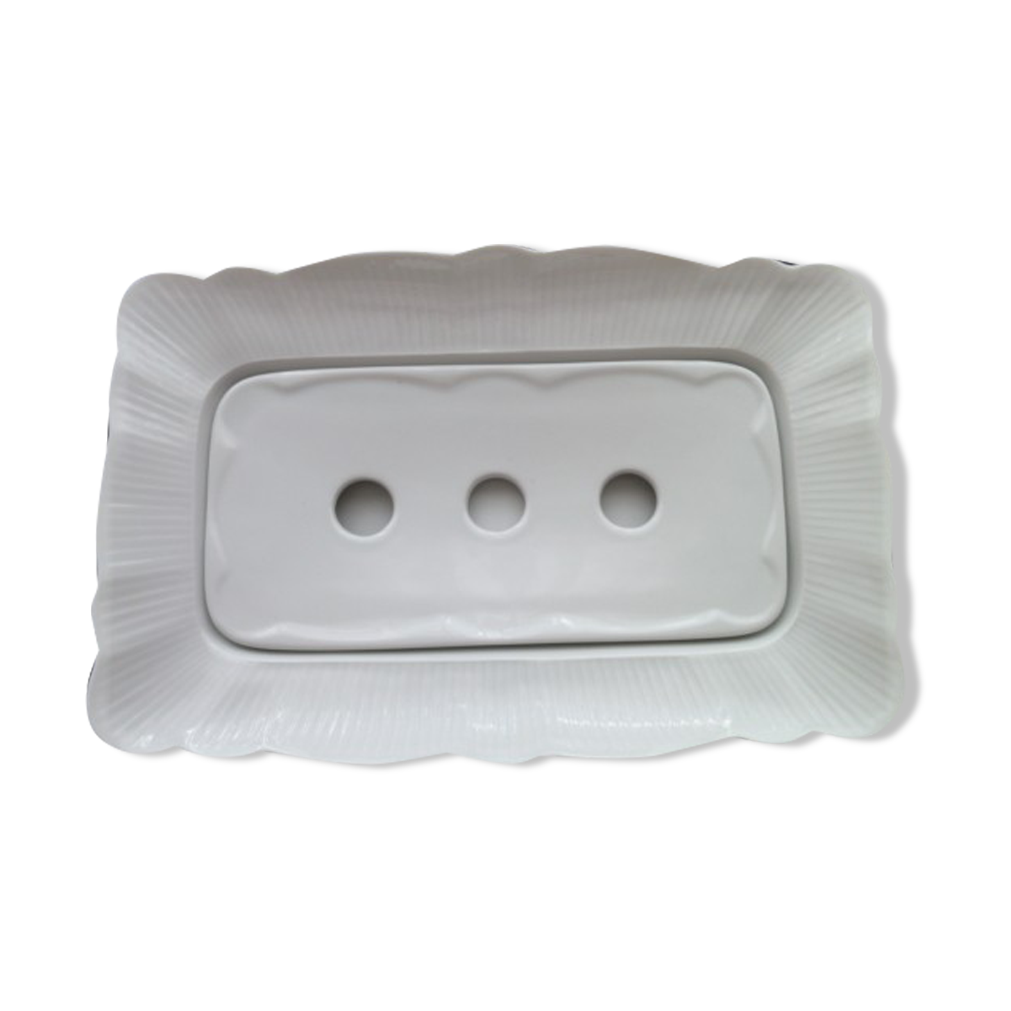 Pillivuyt porcelain asparagus dish