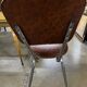 Set of 7 vintage Skaï crocro chairs from the 70s