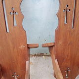 Paire de chaises d'appoint "campagne"