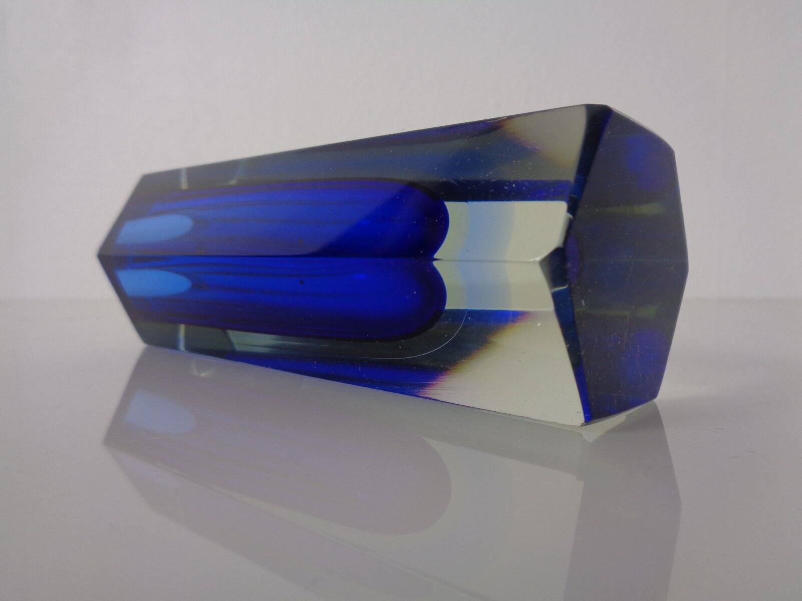 Vintage Italian Murano Glass Vase, 1960s