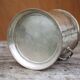 Vintage champagne bucket, silver metal champagne bucket, tableware