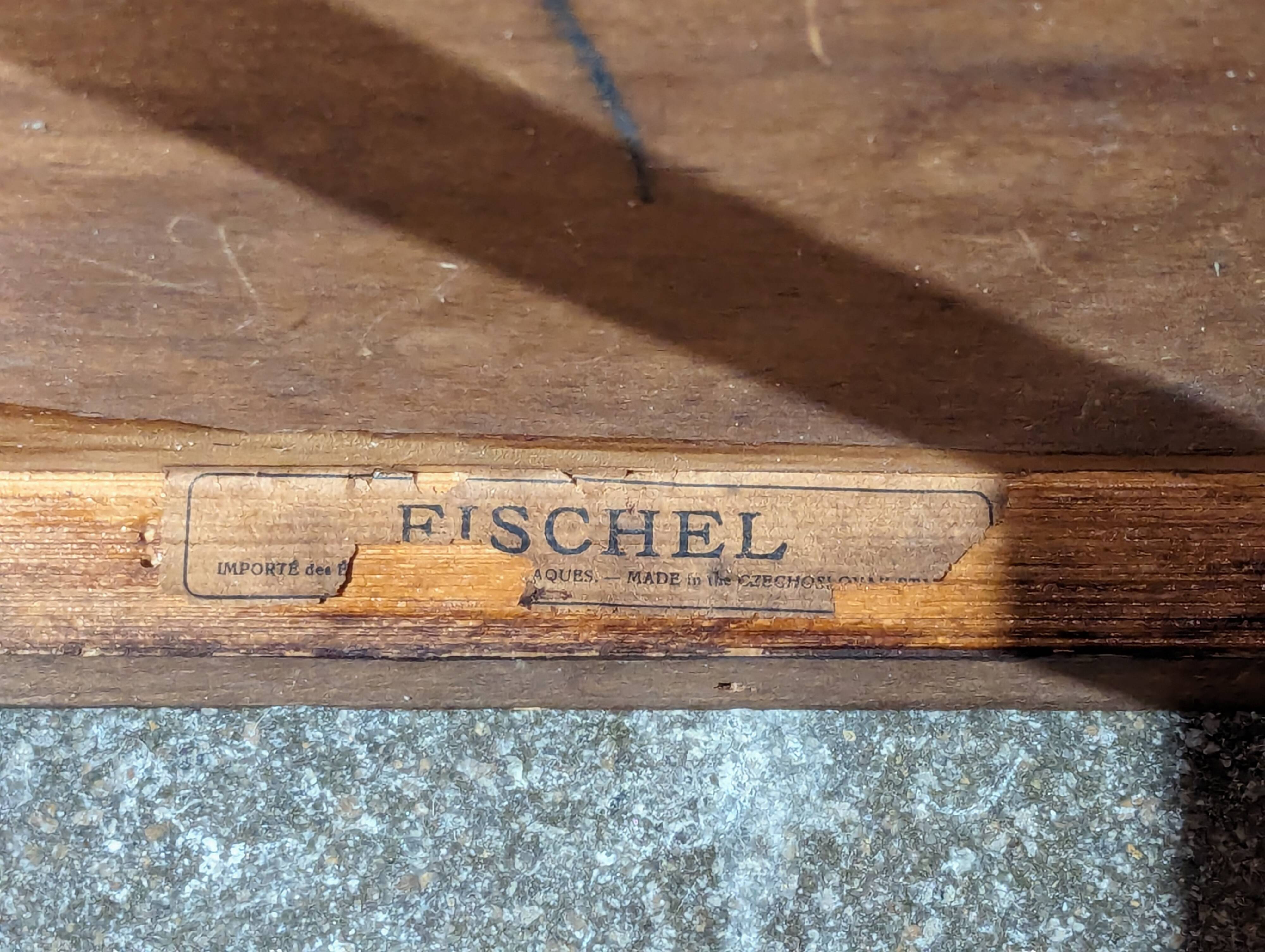 Fischel bentwood serving table