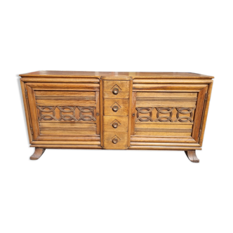 Walnut sideboard from the 1940s