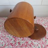 Teak ice bucket, Scandinavian style year 70