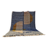 Handmade traditional Beni Ourain Berber rug, size 2/3 m.