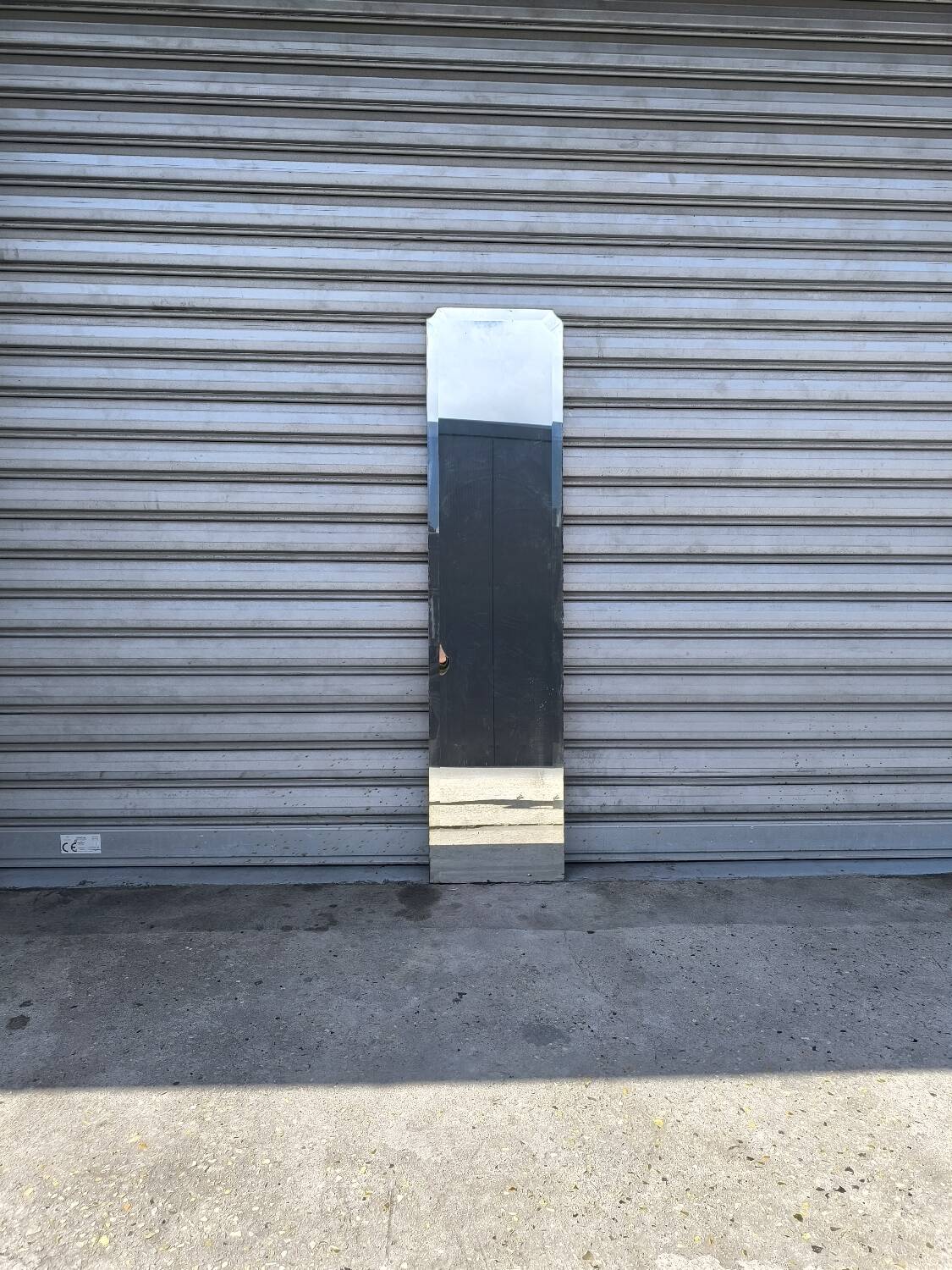 Miroir biseauté art déco 170 x 42