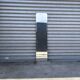 Miroir biseauté art déco 170 x 42