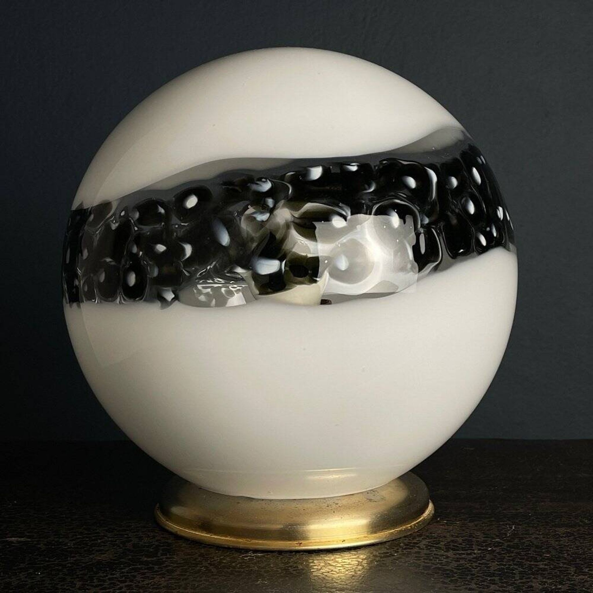 Murano glass table lamp, Italy, 1970s