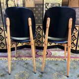 Pair of baumann chairs model pegasus