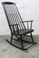 Scandinavian style rocking chair Tapiovaara 1960 in very good condition.