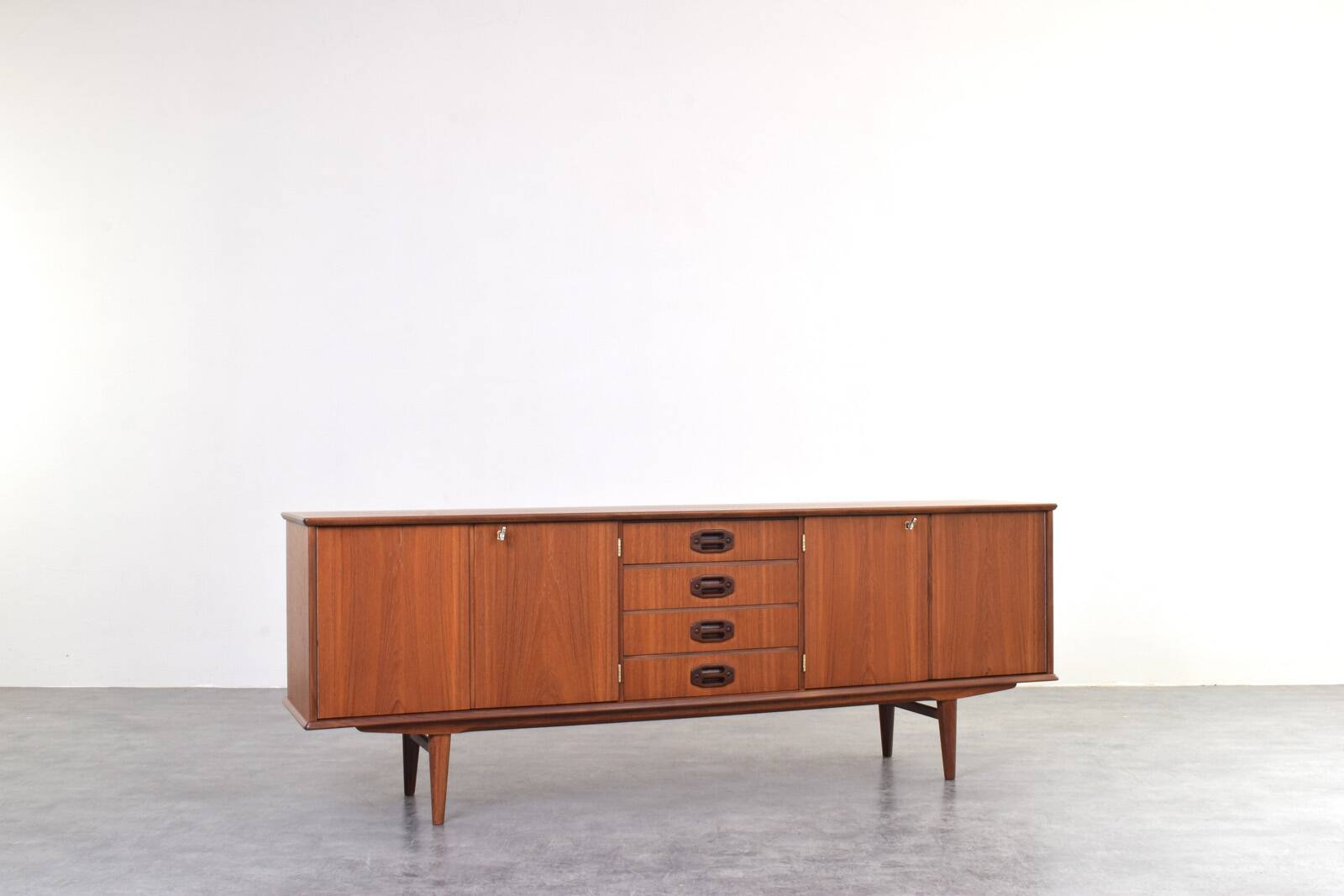 Mid-Century Danish Teak Sideboard, 1960s.