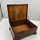 Large Victorian Box in Mahogany & Oak, England, 1840s