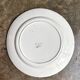 Creil & Montereau round dish in green ironstone, "English" service