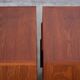 Teak Bedside Tables with Oak Frame, Denmark, 1960s, Set of 2