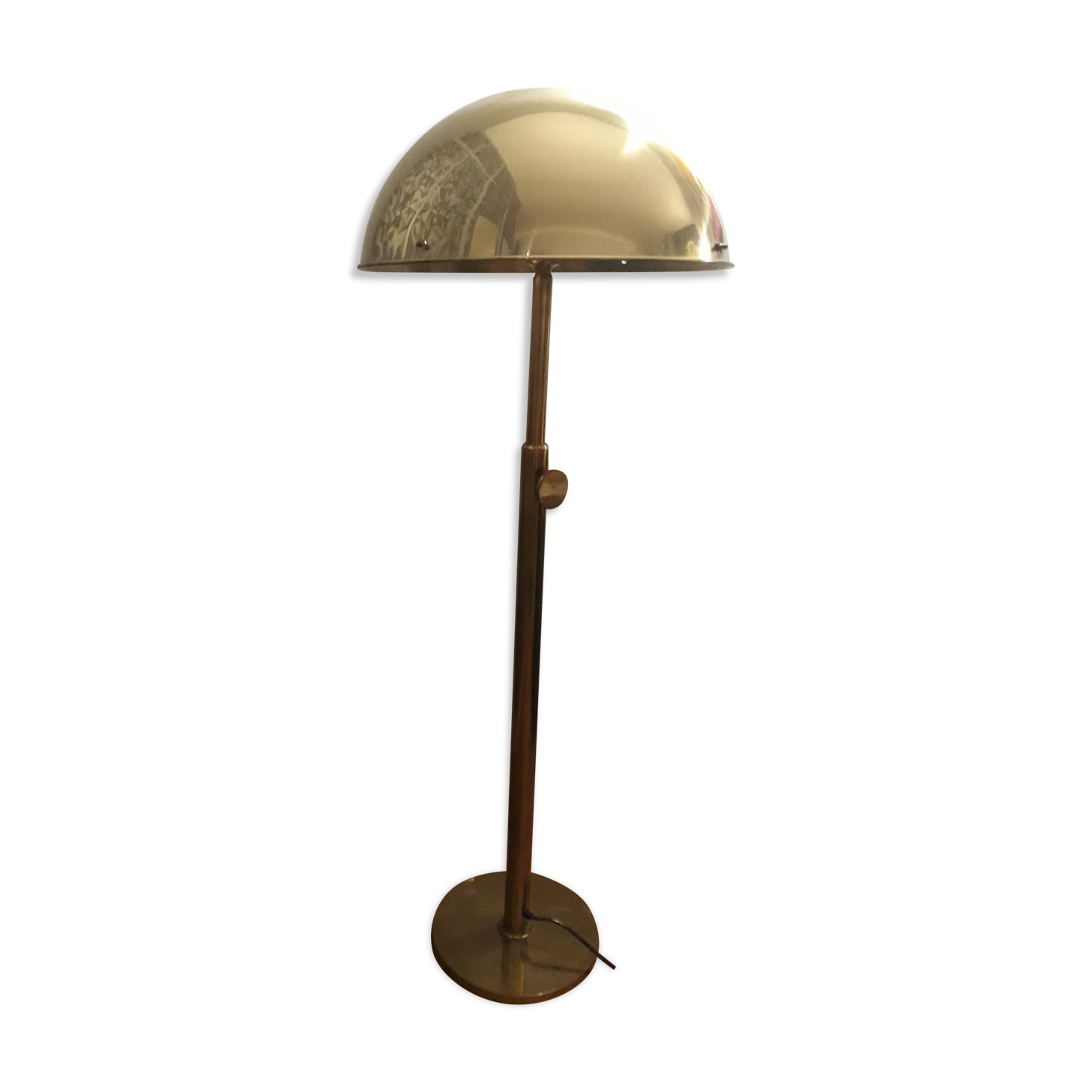 Lamp mushroom brass 70 s