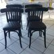 Suite de 4 chaises de Bistrot vintage années 1970