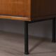 Vintage 1960s highboard in Italian-designed teak wood