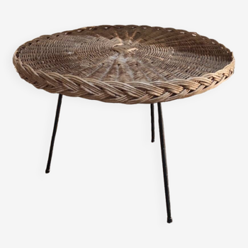 Rattan coffee table