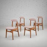 Chaise de salle à manger vintage par Hałas, restaurée