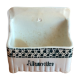 Support allumettes faïence St Amand