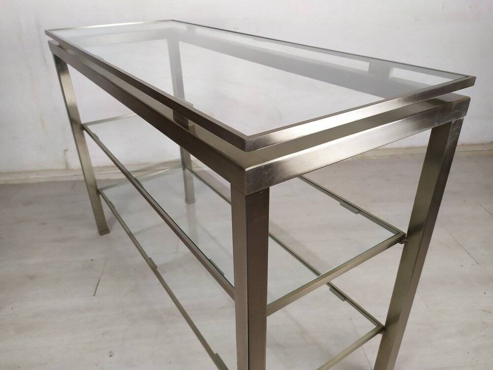 Console table by Guy Lefevre for Maison Jansen, 1970s