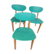 3 Scandinavian chairs