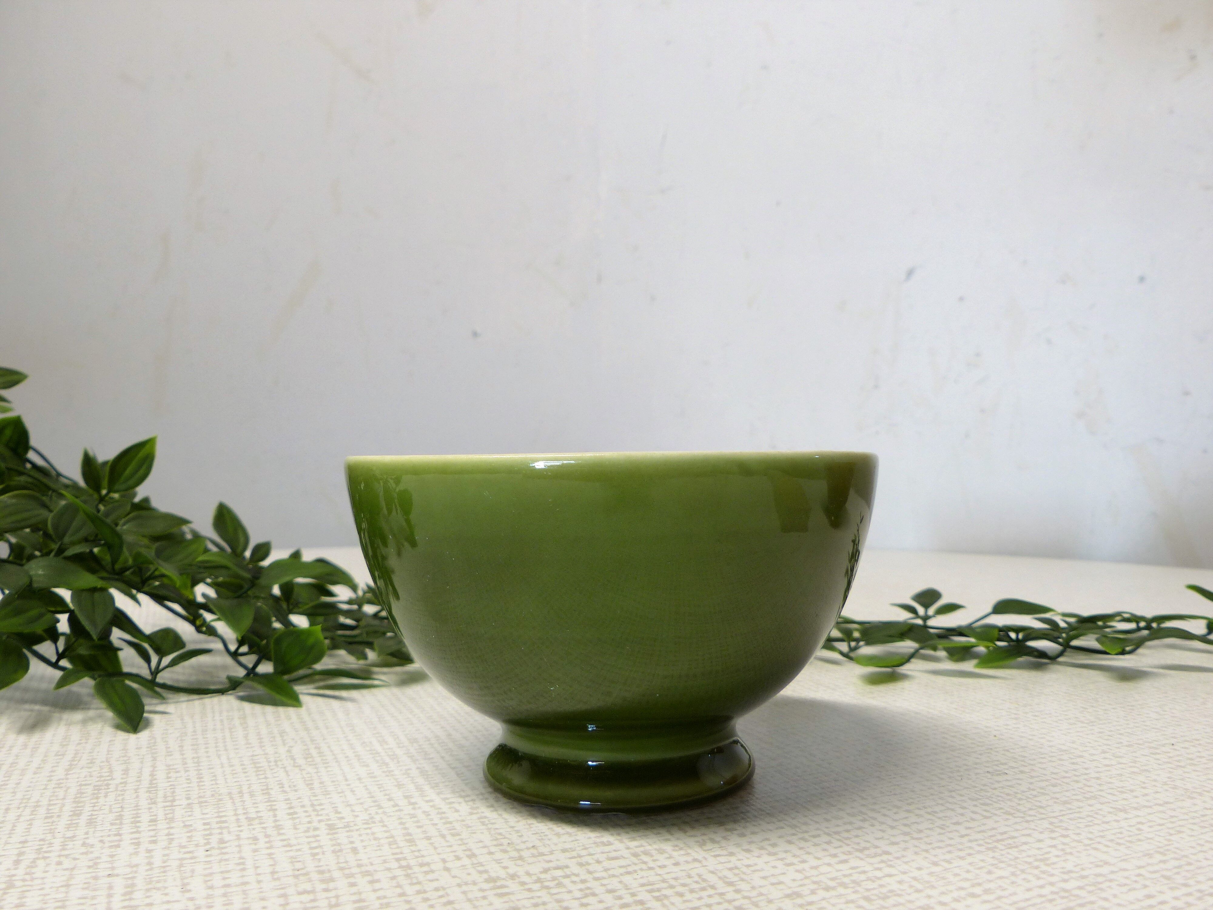 Duo of earthenware bowls