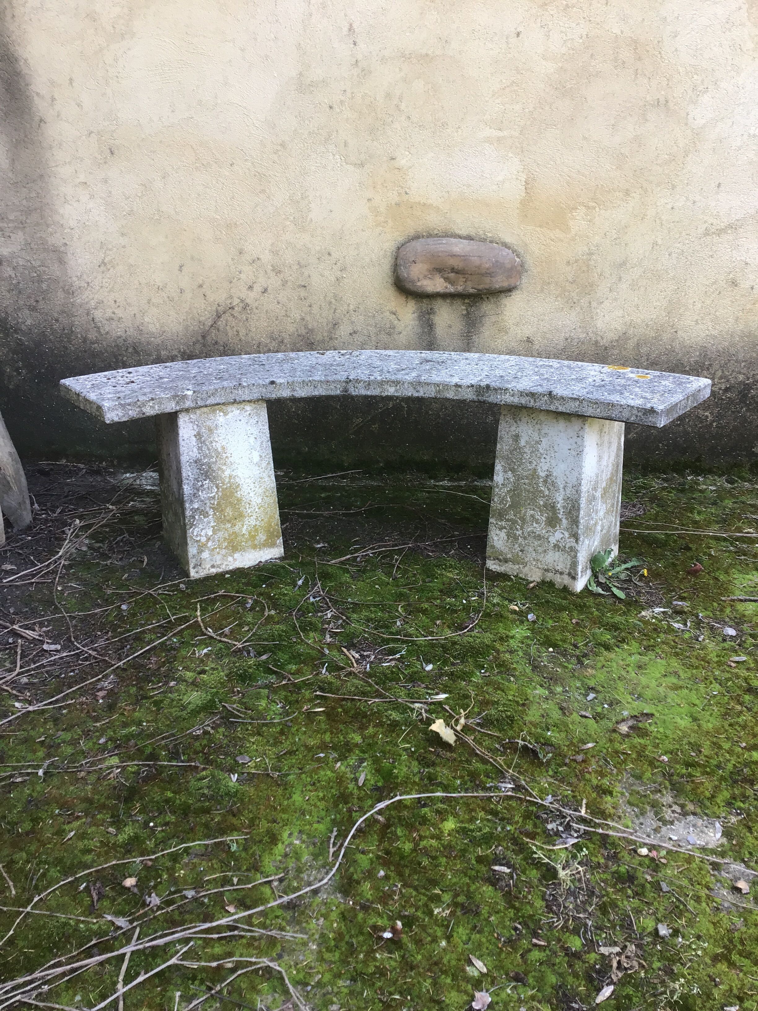 Stone bench