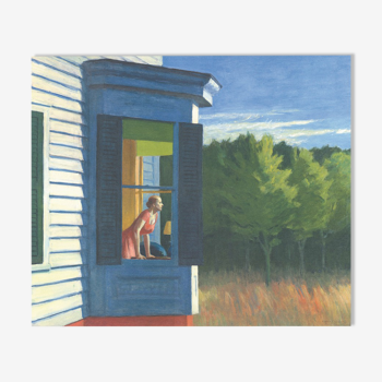 Edward hopper as cope cod morning