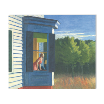 Edward hopper as cope cod morning