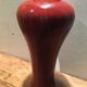 Vase céramique rouge