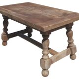 Table basse en bois style vintage