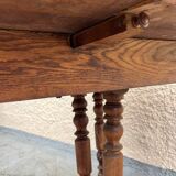 Solid walnut kitchen table