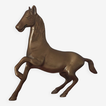 Brass horse