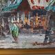 Oil on canvas "Paris" Saint Augustin