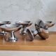 Lot de 6 coupes à glace en inox Guy Degrenne