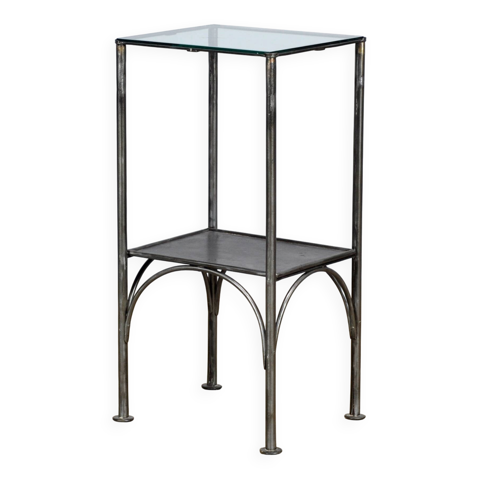 Table de chevet en fer, années 1910