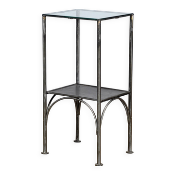 Table de chevet en fer, années 1910