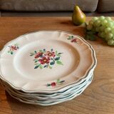 6 plates Sarreguemines Amazonas