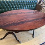Mahogany empire table