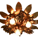 Vintage ceiling lamp ceiling lamp willy daro flower flower lamp