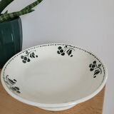Badonviller Cherry Footed Plate